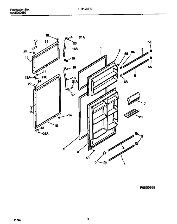 Diagram for TRT17NRBD0