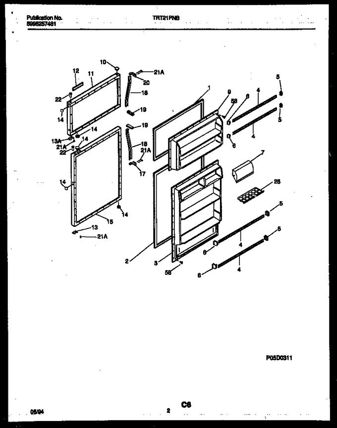 Diagram for TRT21PNBW0