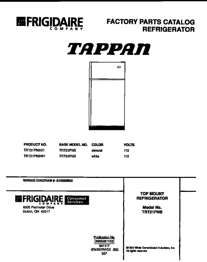 Diagram for TRT21PNBD1