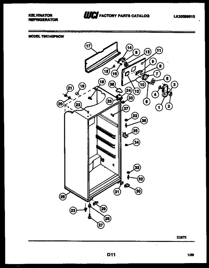 Diagram for TSI206EN1W