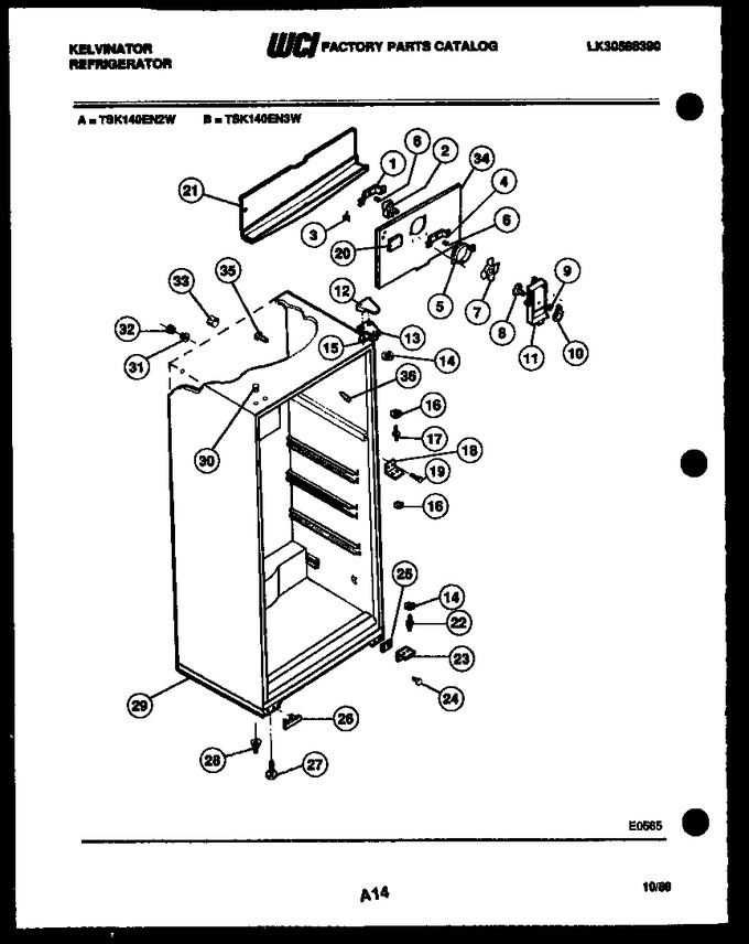 Diagram for TSK140EN3V