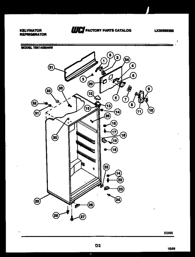 Diagram for TSK140EN4V