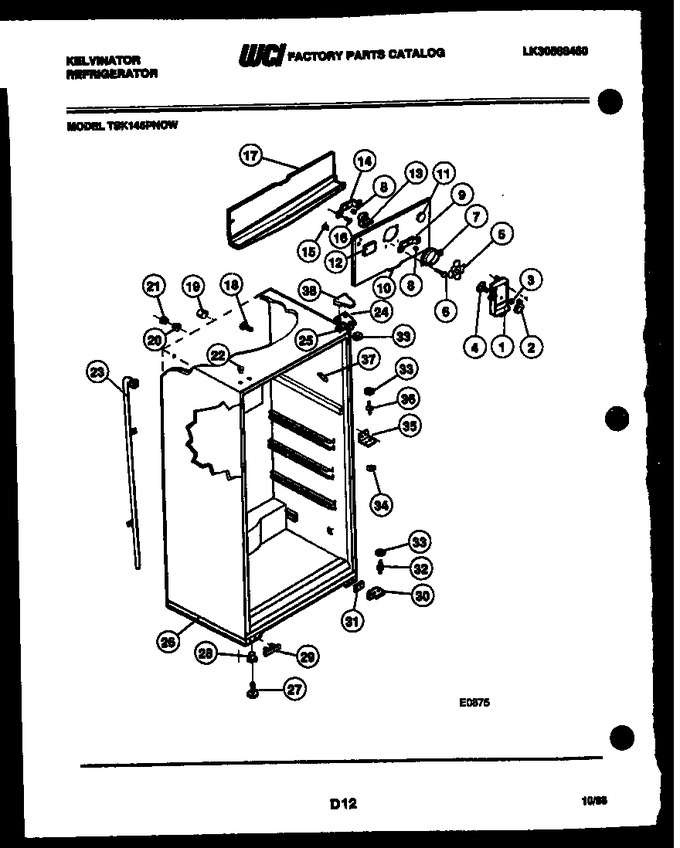 Diagram for TSK145PN0V