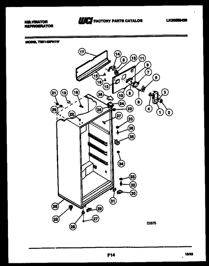 Diagram for TSK145PN1V