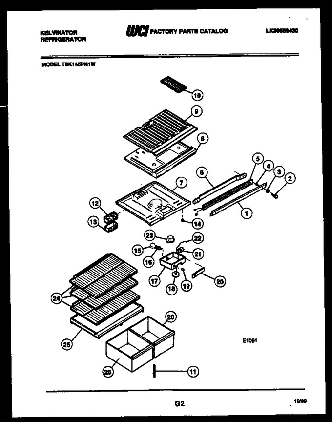 Diagram for TSK145PN1W