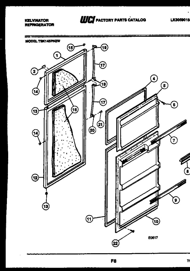 Diagram for TSK145PN2W