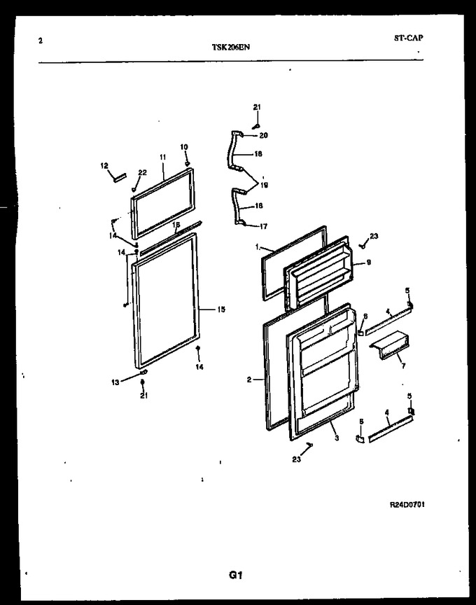 Diagram for TSK206EN4W