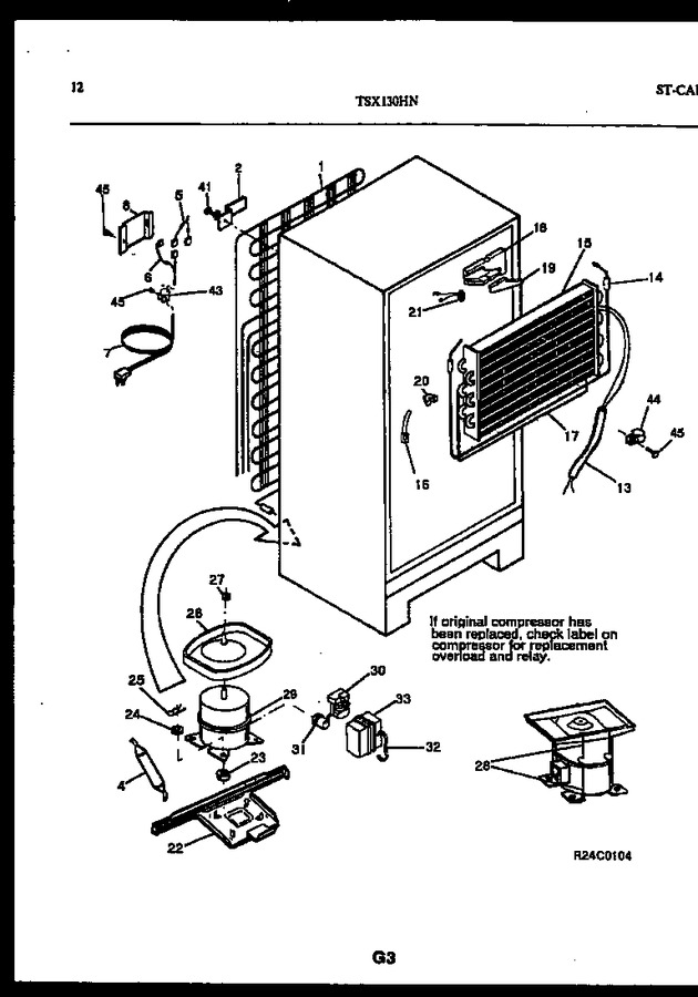 Diagram for TSX130HN1T