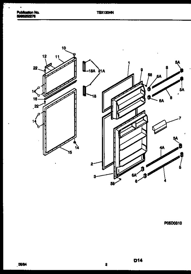 Diagram for TSX130HN2D