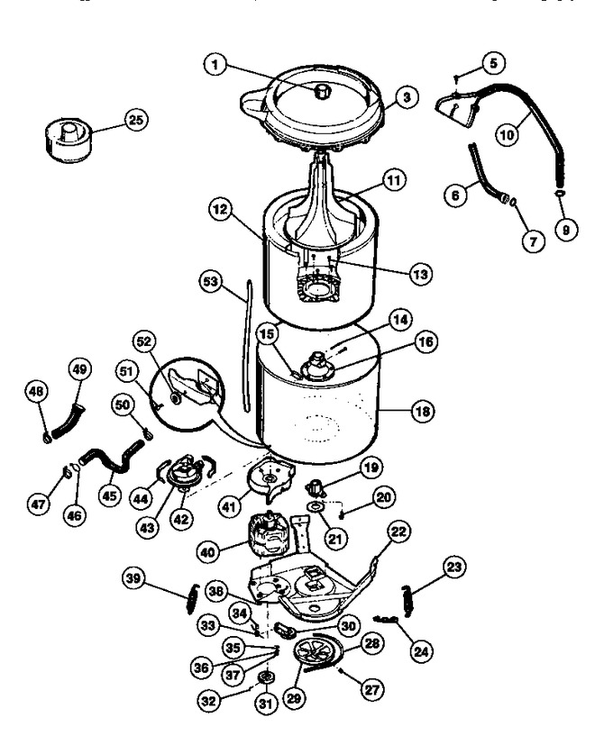 Diagram for TWX233RBD1