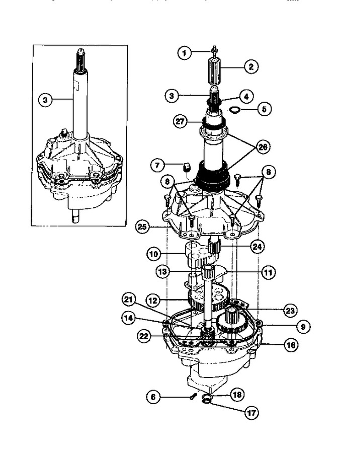 Diagram for TWX233RBW1