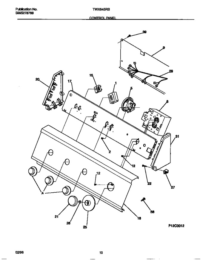 Diagram for TWX645RBW4