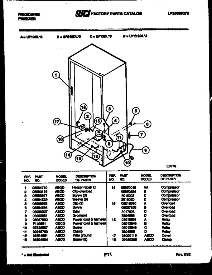 Diagram for UFE16DL3