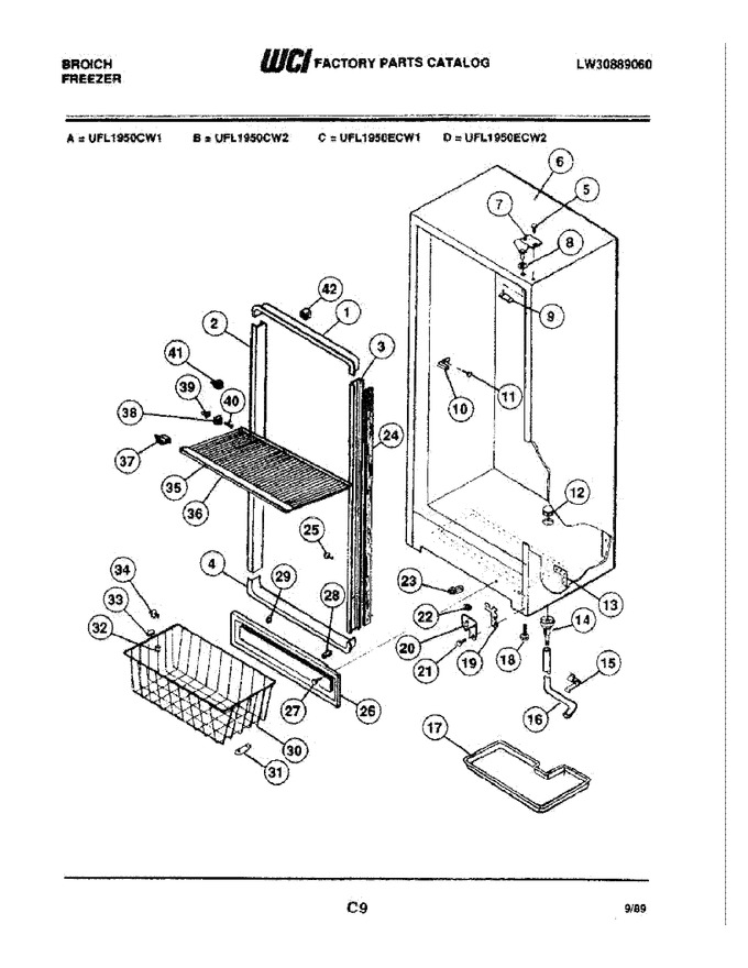 Diagram for UFL1950ECW1