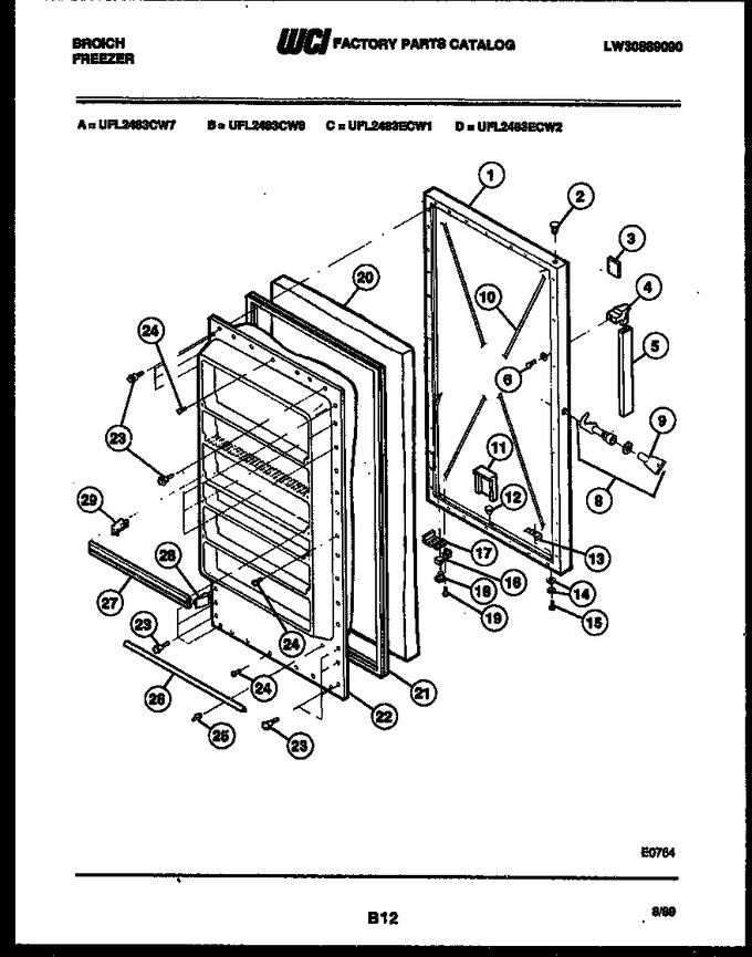 Diagram for UFL2483ECW2