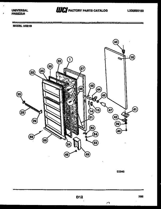 Diagram for UG21B