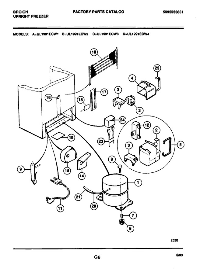 Diagram for UL1991ECW2