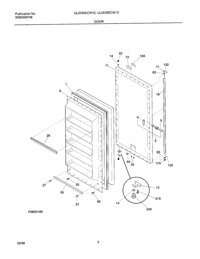 Diagram for UL2030ECW12