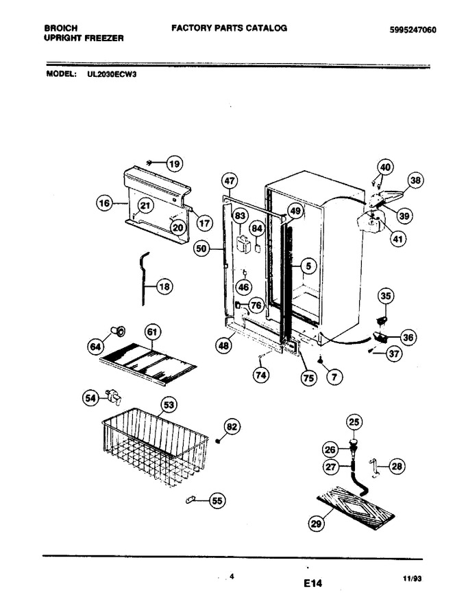 Diagram for UL2030ECW3