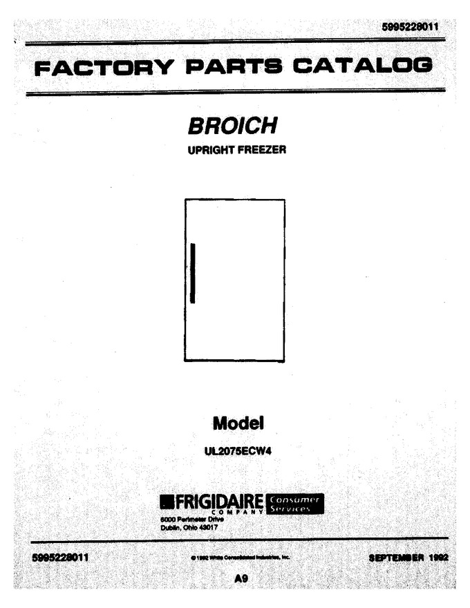 Diagram for UL2075ECW4