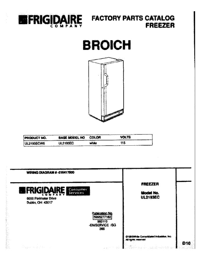 Diagram for UL2193ECW6