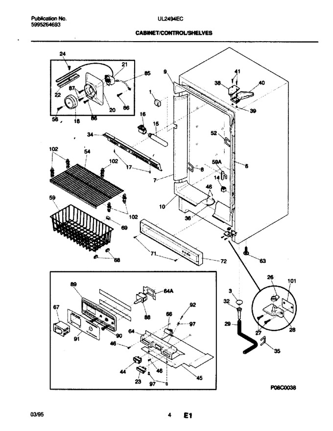 Diagram for UL2494ECW0