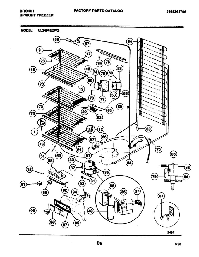 Diagram for UL2494ECW2