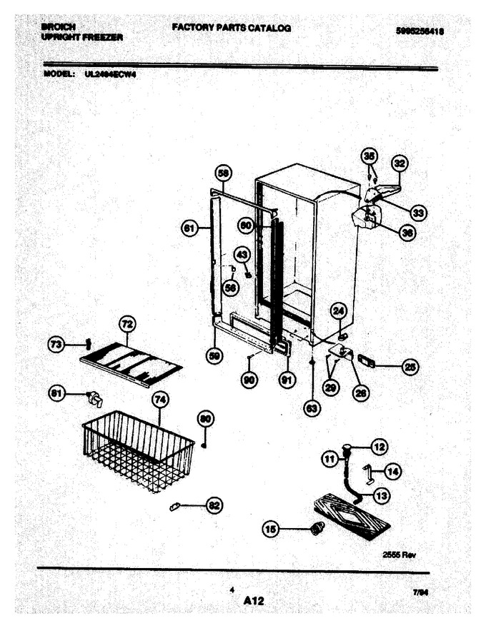 Diagram for UL2494ECW4