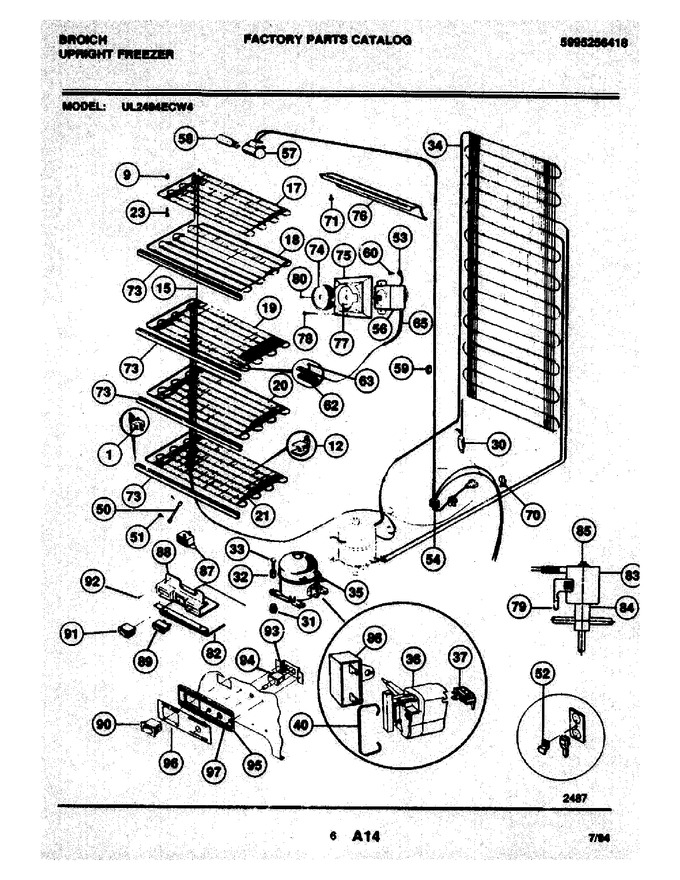 Diagram for UL2494ECW4