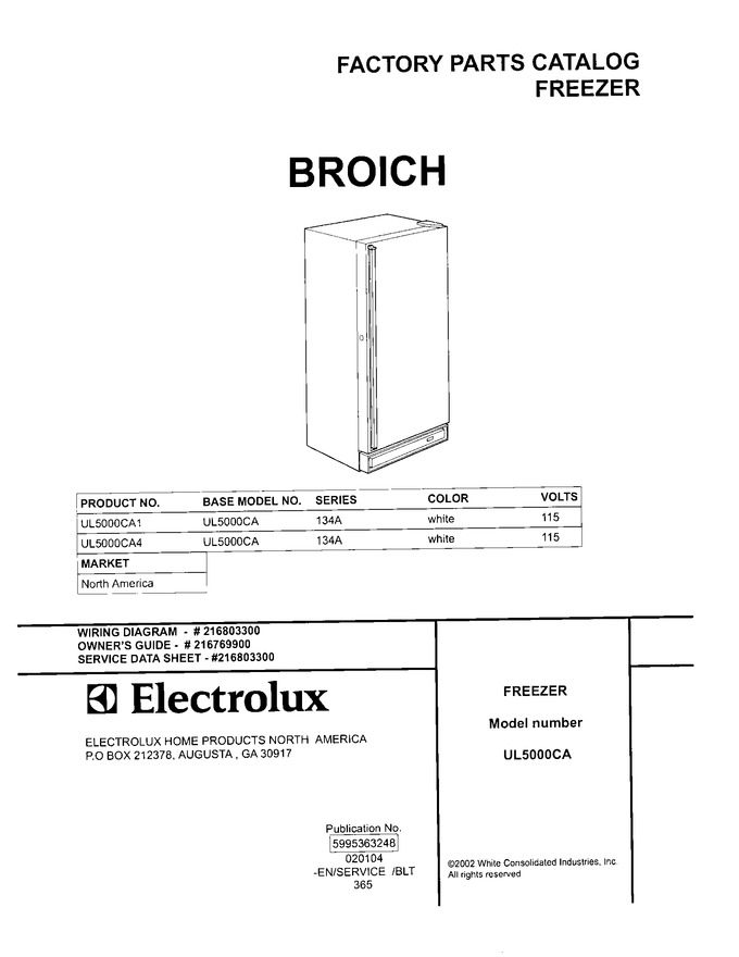 Diagram for UL5000CA4