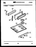 Diagram for 02 - Backguard And Cooktop Parts