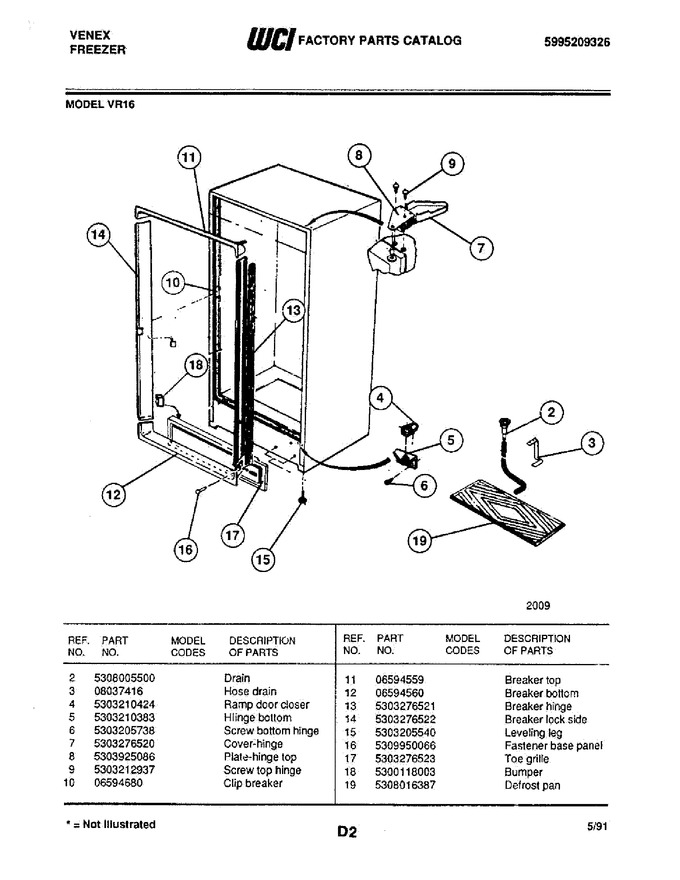 Diagram for VR16