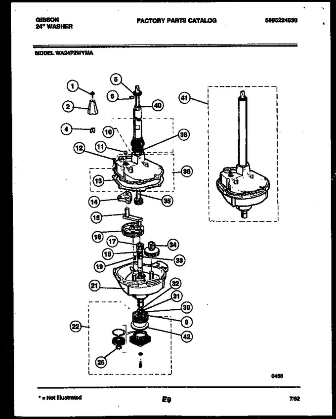 Diagram for WA24P2WYMA