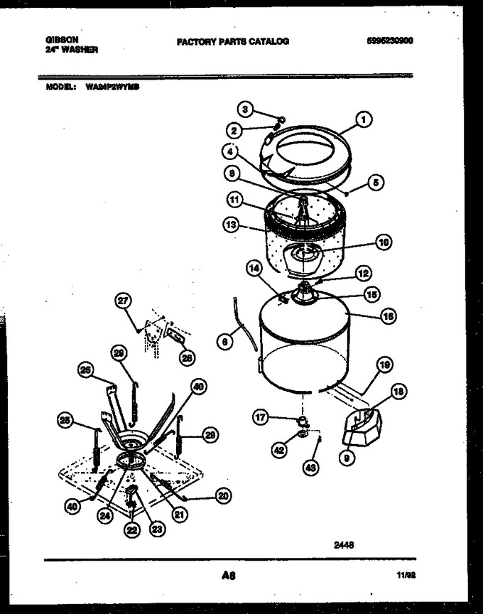 Diagram for WA24P2WYMB