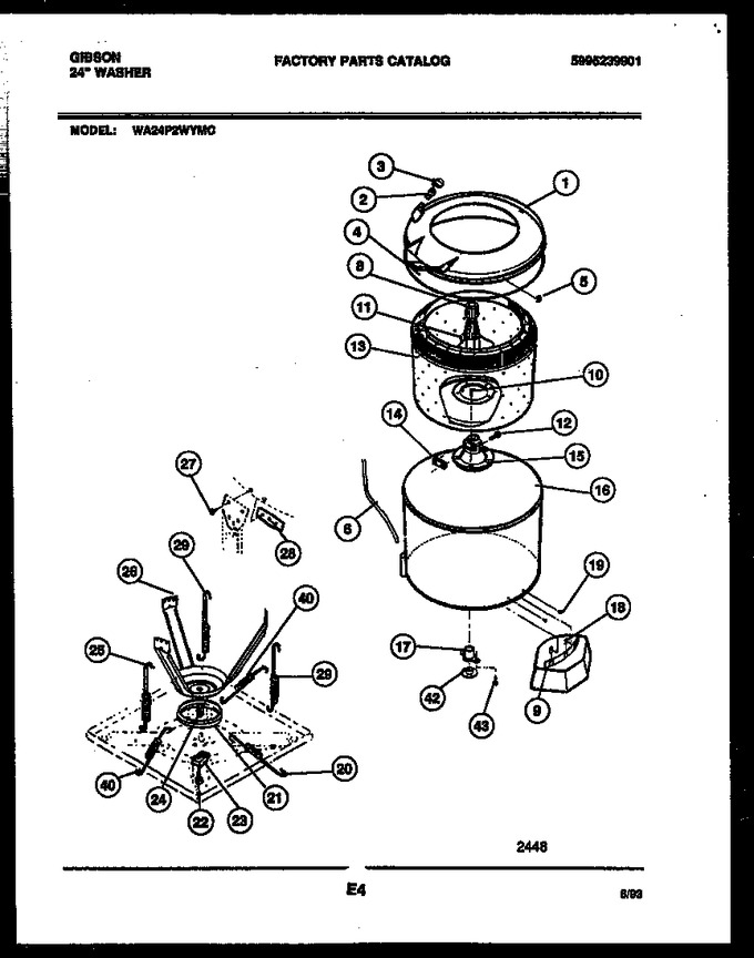 Diagram for WA24P2WYMC