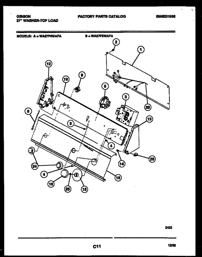 Diagram for WA27F4WAFA