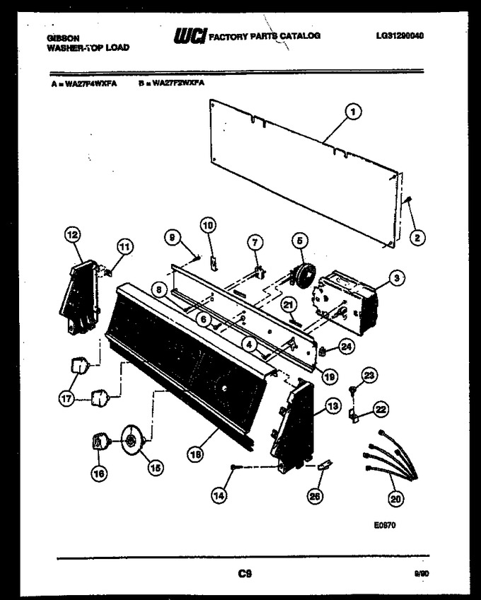 Diagram for WA27F2WXFA