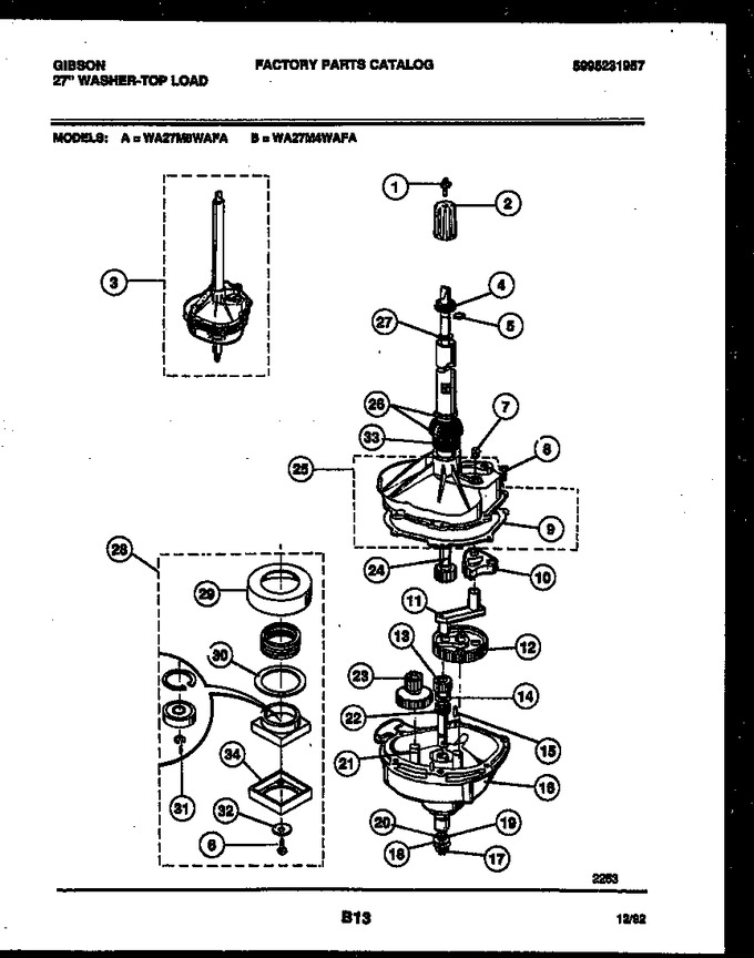 Diagram for WA27M8WAFA