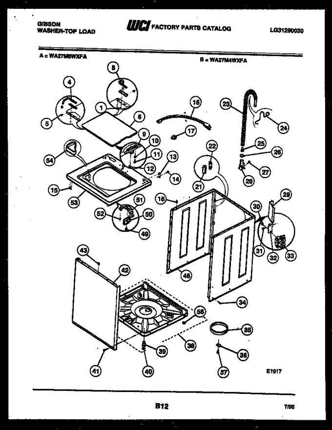 Diagram for WA27M6WXFA