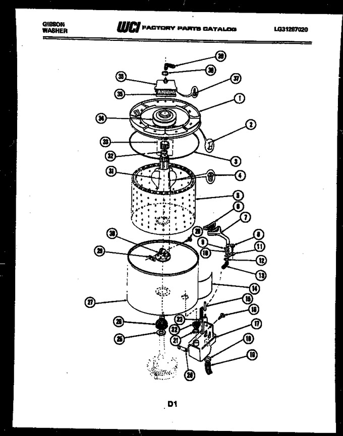 Diagram for WA28M6DTFB