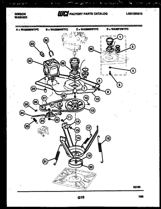 Diagram for WA28M6WTFC