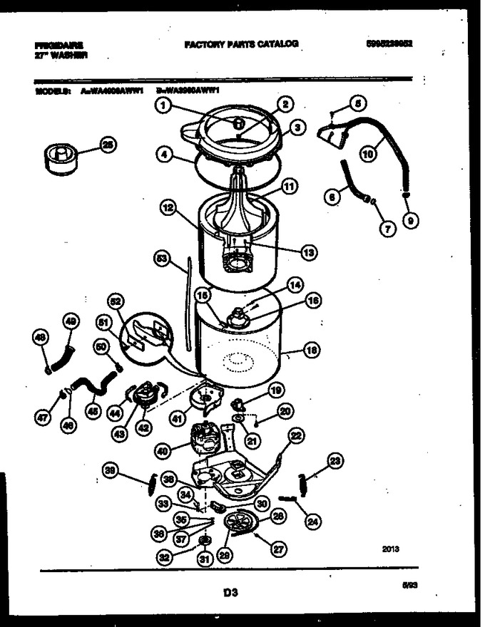 Diagram for WA4900AWW1