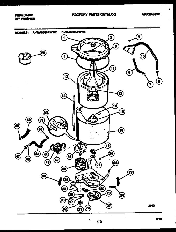 Diagram for WA5800AWW2