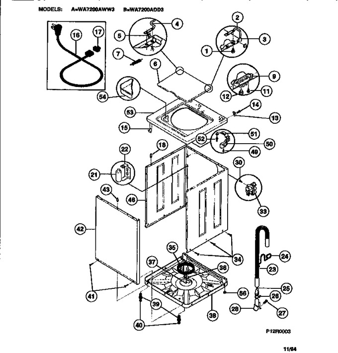 Diagram for WA7200ADD3