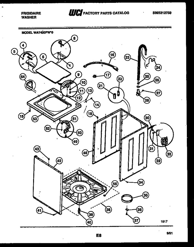 Diagram for WA7400PW0