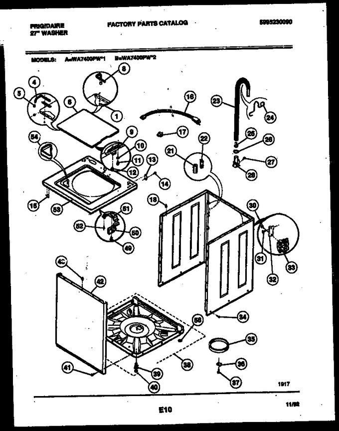 Diagram for WA7400PW1