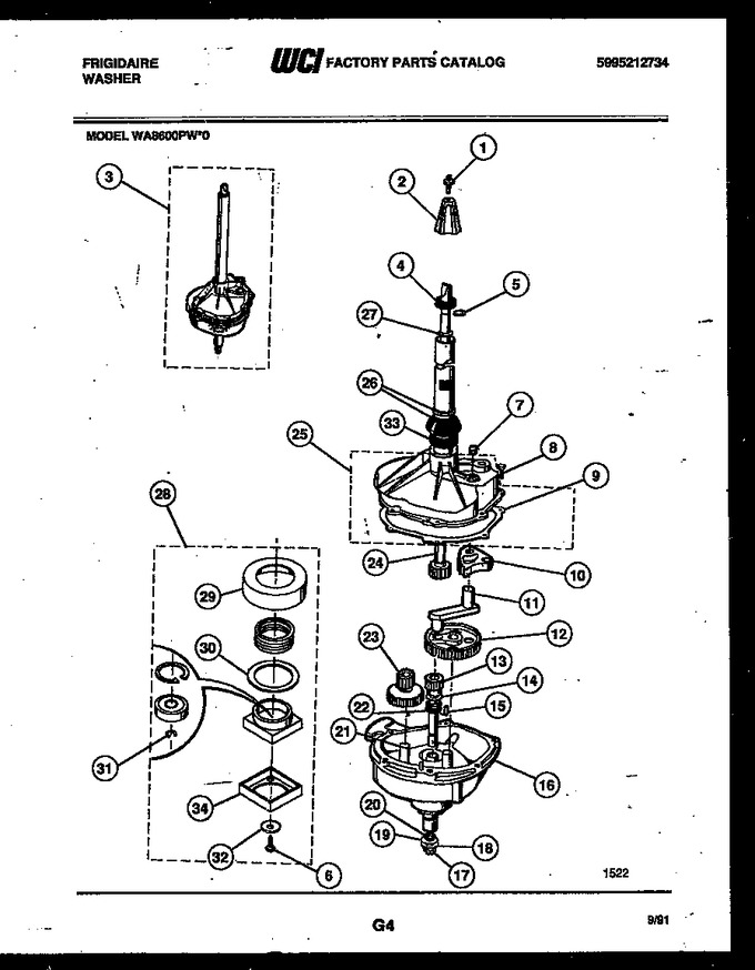 Diagram for WA8600PW0