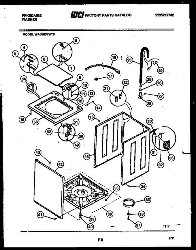 Diagram for WA8800PW0