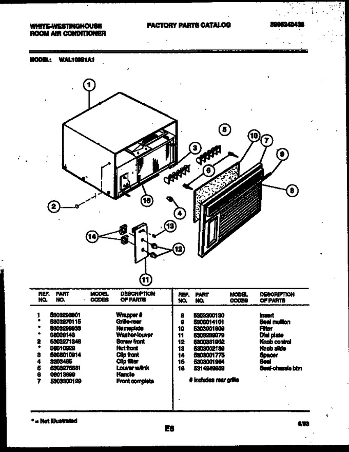 Diagram for WAL103S1A1