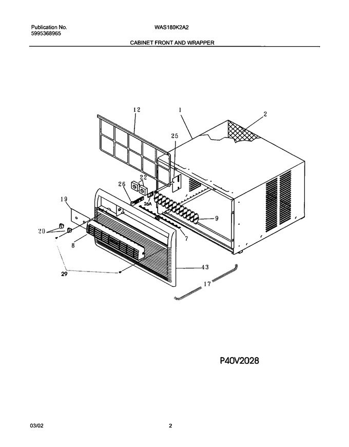 Diagram for WAS180K2A2